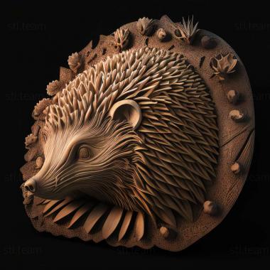 3D model hedgehog (STL)